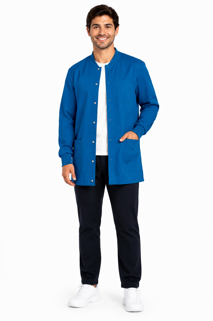 Bata antifluido unisex Bambú.  Disponible para hombre y mujer. Envío a toda Colombia