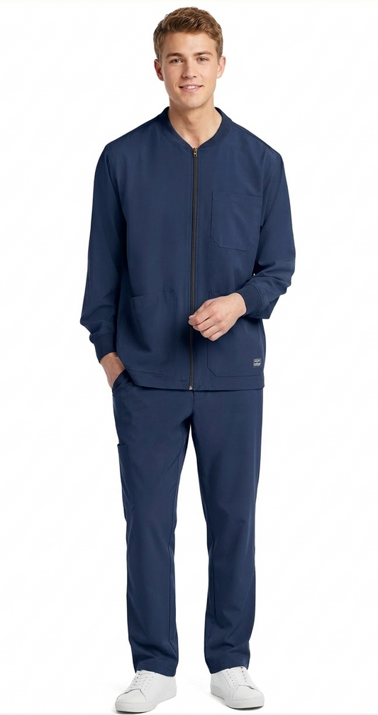 uniforme hombre azul oscuro