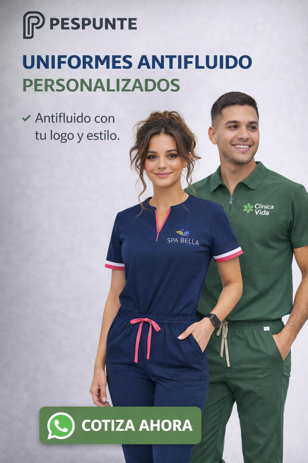 uniformes antifluido personalizados Colombia