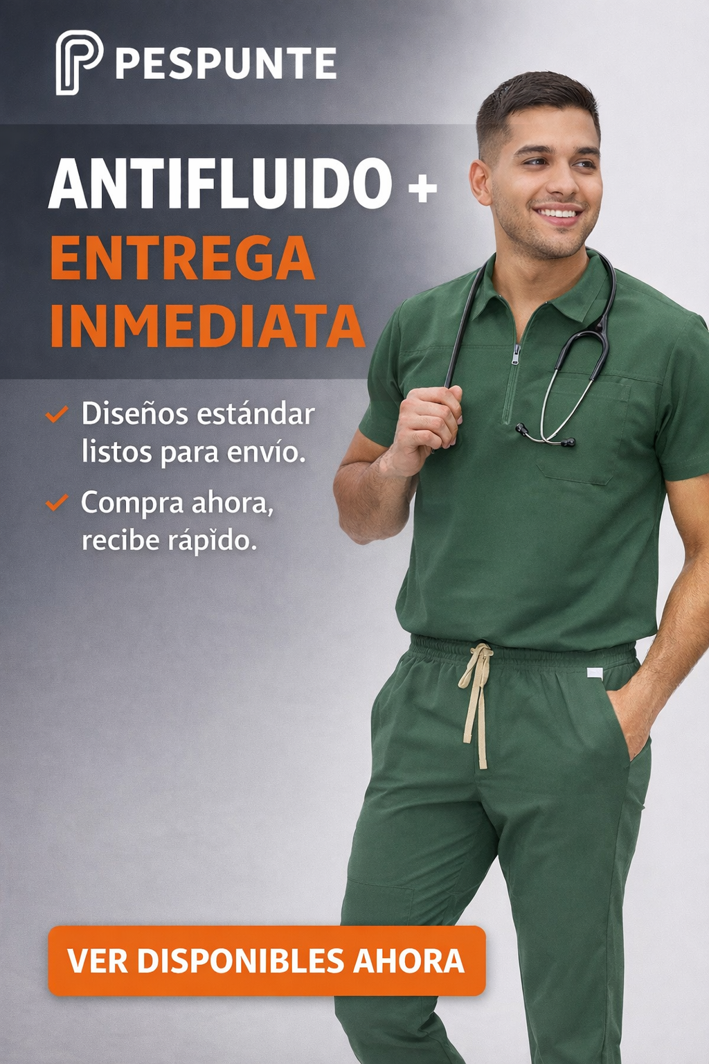 uniformes antifluido entrega inmediata Colombia